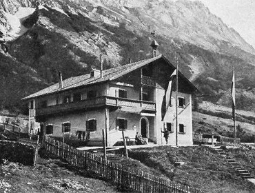 Das alte Haller Angerhaus auf dem Kohlerboden | © DAV Sektion Schwaben