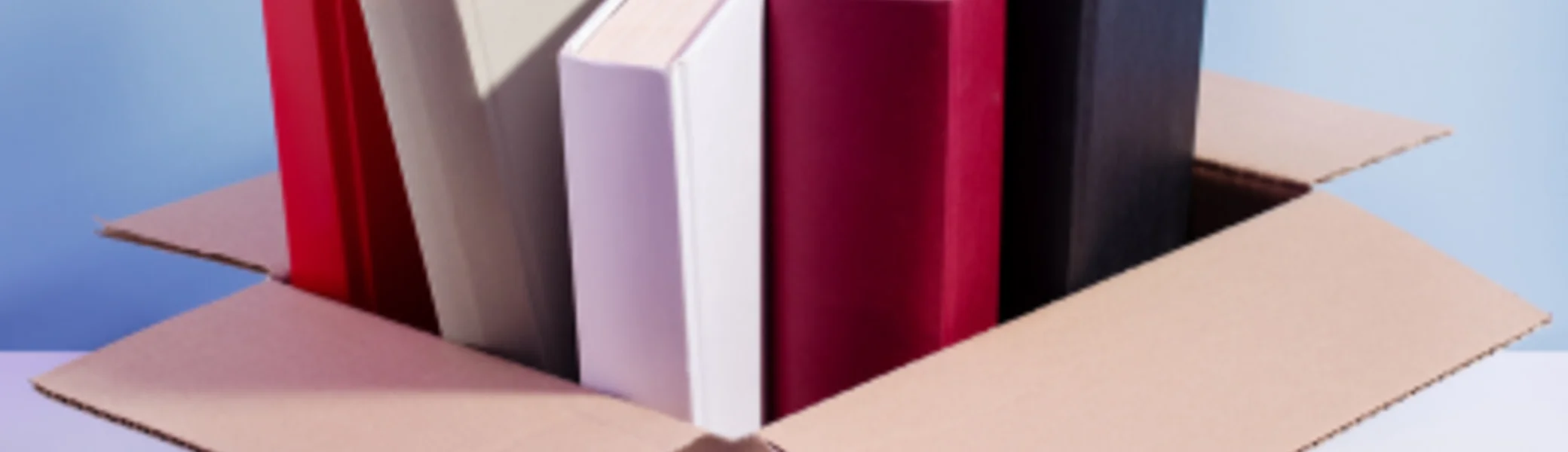 Bücher in einem Karton | © canva