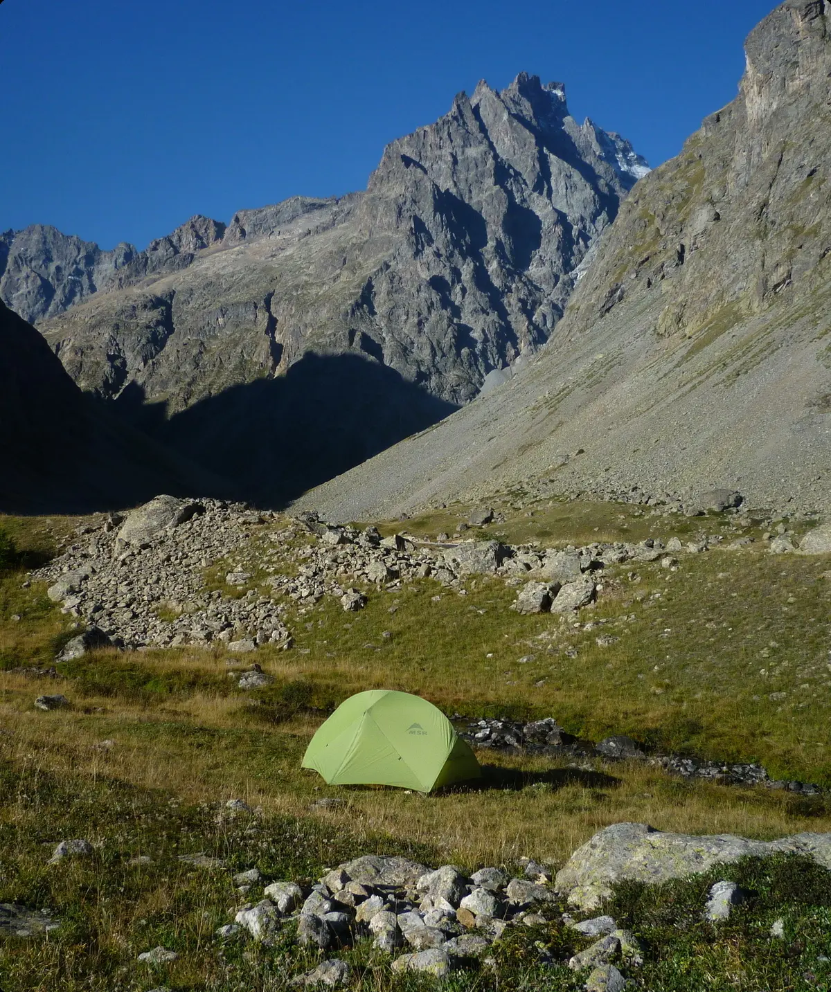 Zelt auf einer Hochebene | © Ewa Staszewska