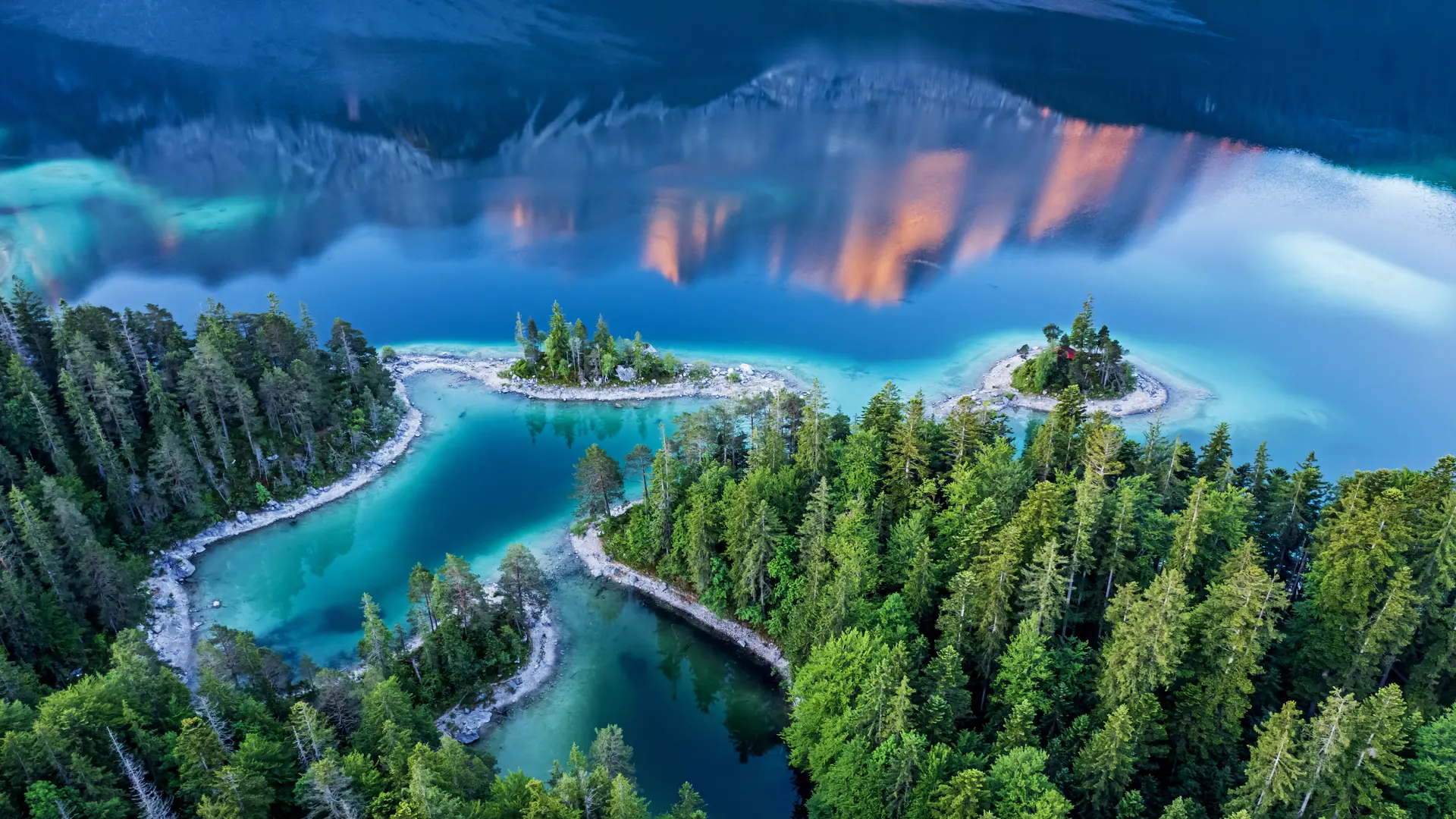 Bergsee von oben | © Robert Haidinger, Traum & Abenteuer
