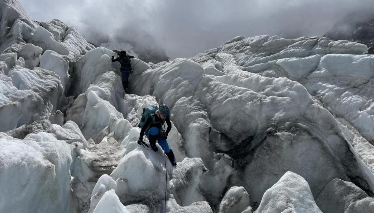 Gletscherabbruch | © Bergsteigergruppe DAV Sektion Schwaben