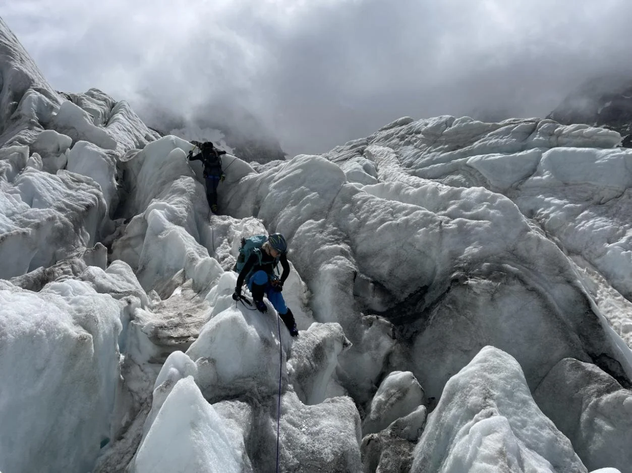 Gletscherabbruch | © Bergsteigergruppe DAV Sektion Schwaben