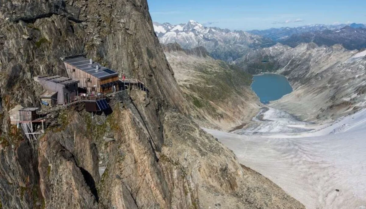 Abenteuerklo oberhalb der Felsspalte ist außer Betrieb | © Bergsteigergruppe DAV Sektion Schwaben