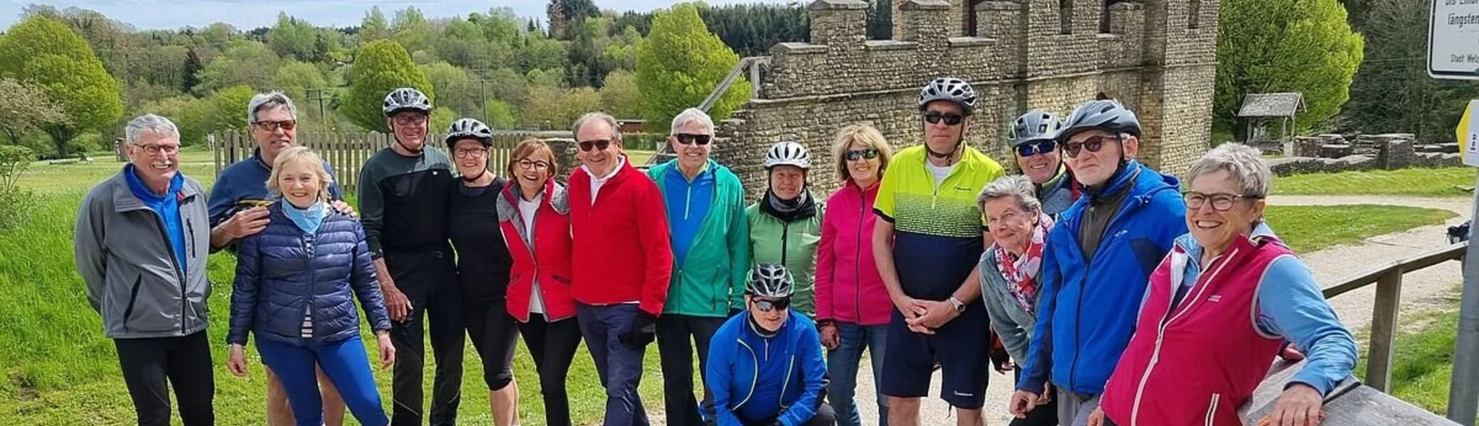 Besichtigung des Archäologischen Parks Ostkastell Welzheim | © DAV Sektion Schwaben, BG Ellwangen