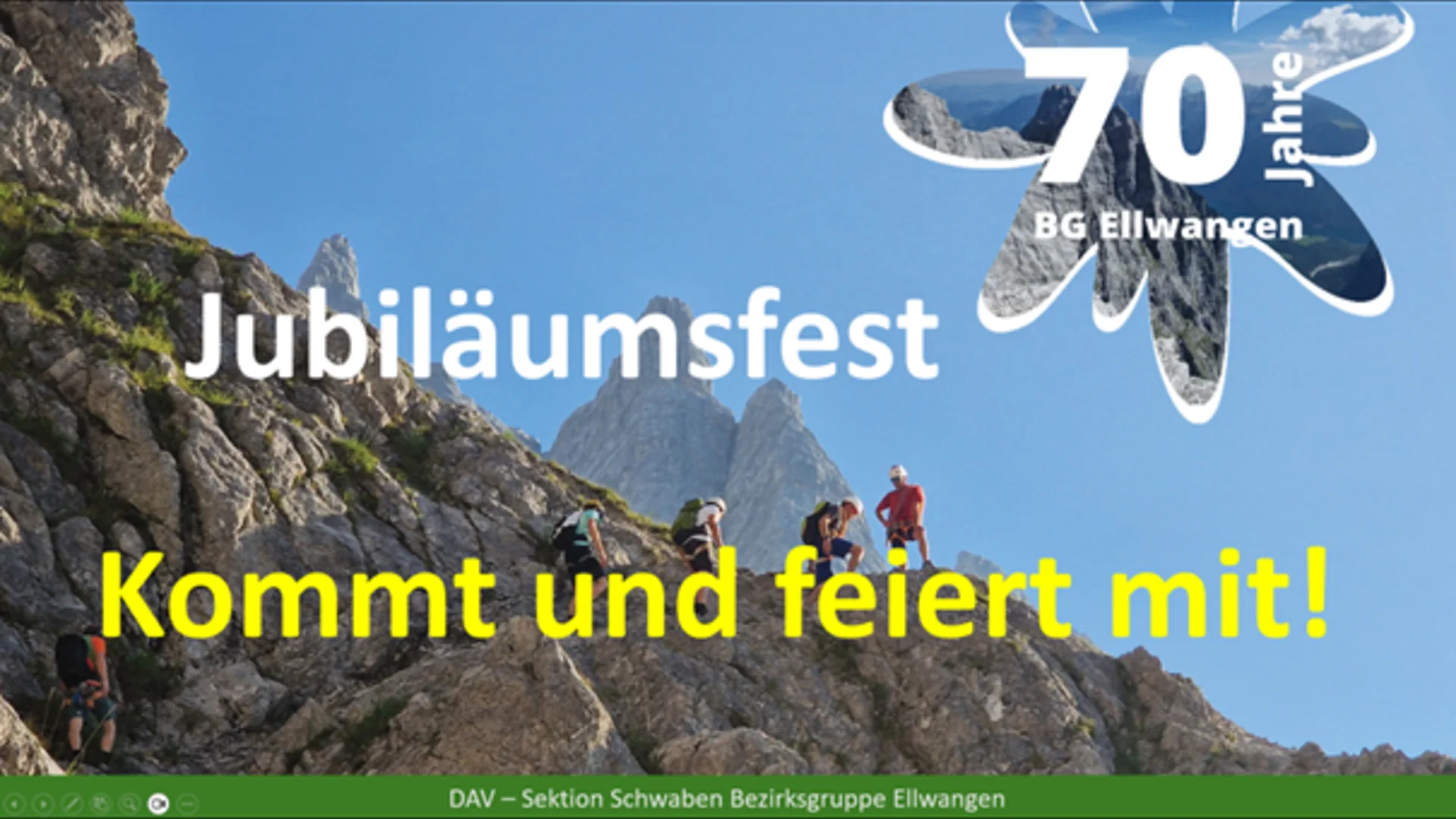 © DAV Sektion Schwaben, BG Ellwangen