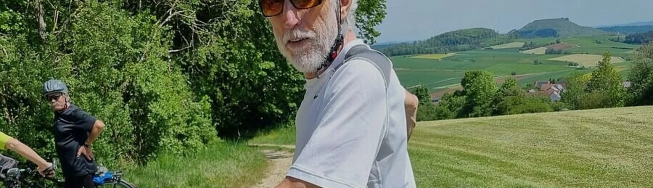 Der letzte ohne E-Unterstützung, kurz vor dem Ipf | © DAV Sektion Schwaben, BG Ellwangen